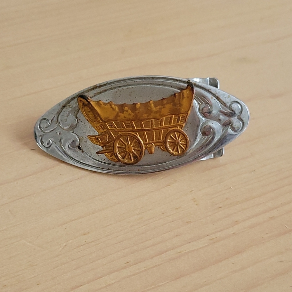 Child's Vintage Stagecoach Belt Buckle